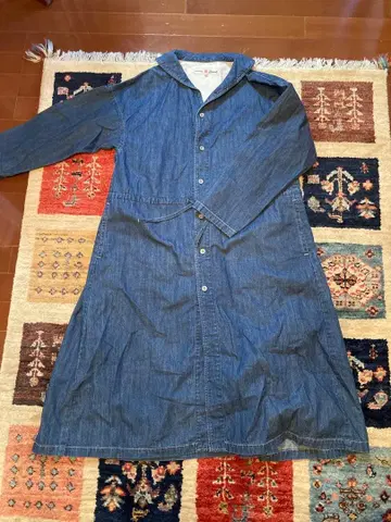 미사용 새상품 Brocante Domingo 데님 원피스 2WAY 겉옷