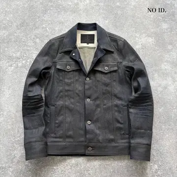 [ NO ID. ] 노아이디 스트레치 코팅 데님 자켓