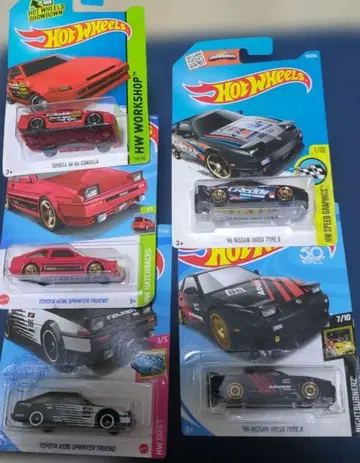 핫휠 미니카 도요타 AE86 닛산 180SX 세트 판매
