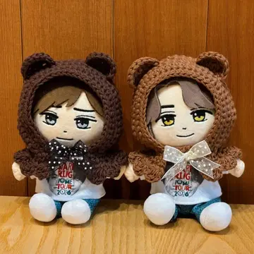 킹프리 하피누이 곰돌이 판초 모자 2종 세트