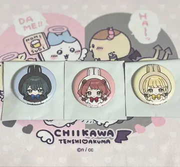 학마스 GIGO 츠키무라 테마리 하나우미 사키 후지타 코토네 캔뱃지