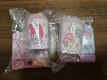 [ 새상품 ] 산리오 마이멜로디 키키라라 코인 케이스 키링 2개 세트