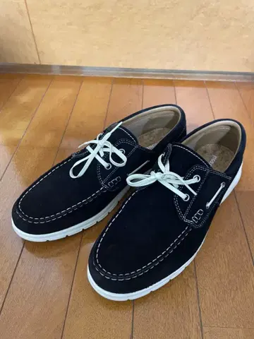 남성용 스니커즈 28.5cm/EUR44 네이비 스웨이드 신발