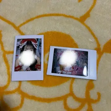 호시노 아미 생일 기념 란 폴라로이드 2장 세트