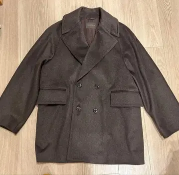 웨이비 캐시미어 래글런 숏코트