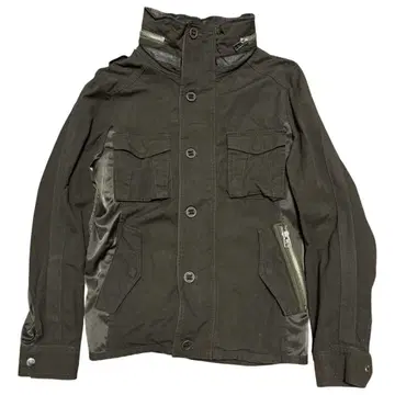 TESS 테스 밀리터리 자켓 M65 지퍼 디자인 카키 L