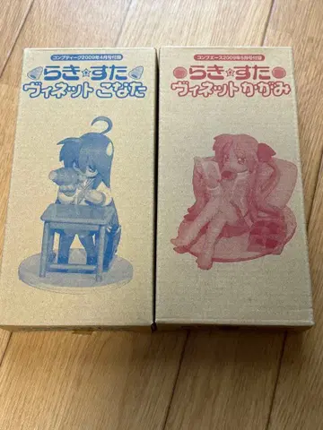 초레어! 새상품 러키스타 비넷 코나타 카가미 피규어 컴프 에이스 혜택