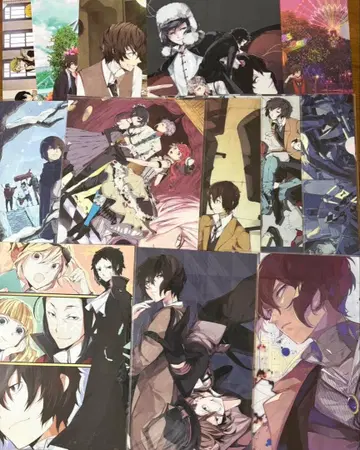 문호 스트레이독스 문스토 클리어 파일 13장 묶음 판매 다자이 다수