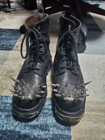 new rock 커스텀 펑크 부츠 스터드 43