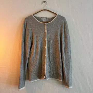 CASHMERE COLLECTION 실크 캐시미어 가디건 L