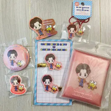 가면라이더 가브 산리오 콜라보 신키다 반토 x 케로케로케로피 굿즈 6세트