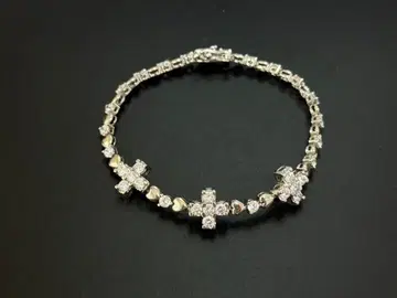 실버 925 크로스 테니스 팔찌 아발란치 좋아하시는 분께