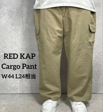 RED KAP 레드캡 카고 팬츠 카키 치노 팬츠 W44 L24 상당