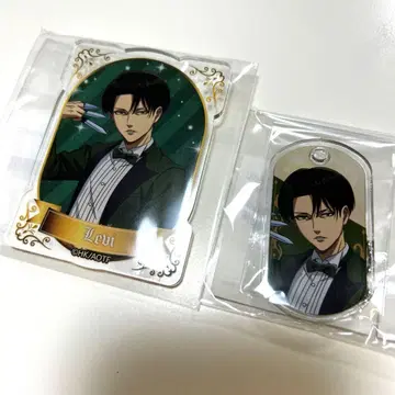 진격의 거인 Eureka 복권 리바이 아크릴 키링 아크릴 배지