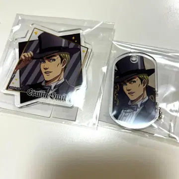 진격의 거인 Eureka 복권 엘빈 아크릴 키링 아크릴 배지