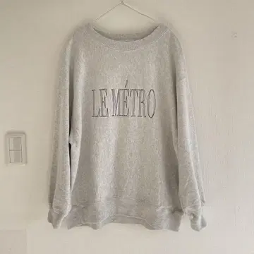 이에나 SLOBE IENA 메트로 LE METRO 맨투맨