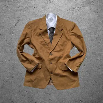 90s 빈티지 테일러드 자켓 카멜 노멀코어 아메카지
