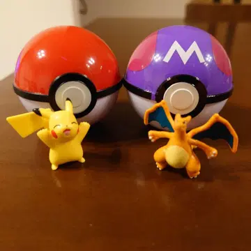 피카츄 리자몽 미니 피규어 세트