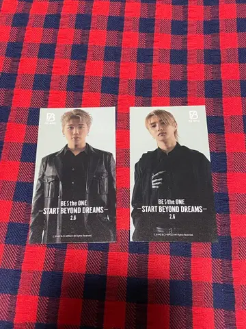 BE:FIRST 무비티켓 특전 스티커 슈토 쥬논