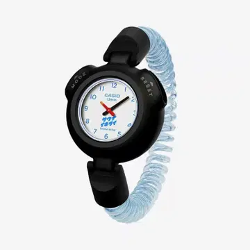 [한정품] 사우나 이키타이 x CASIO 시계 블루 미사용 새상품 카시오