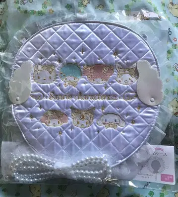 순백 천사 부채 케이스 산리오