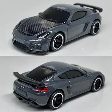 핫휠 포르쉐 718 케이맨 GT4 그레이 / 카본