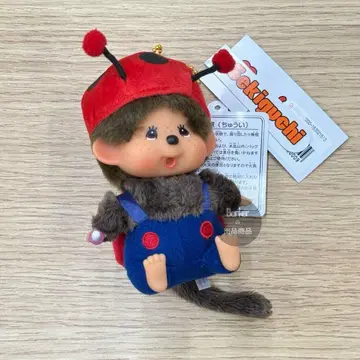 [ 미사용 새상품 ] 몬치치 얼굴 커 SS 키체인 무당벌레