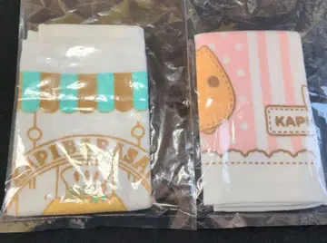 새상품 카피바라상 큐루토 샵 한정품 핸드 타월 2장 세트