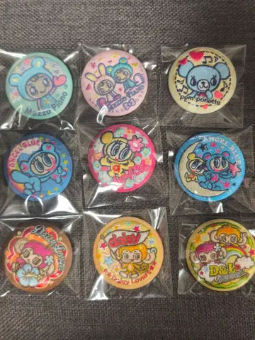 나루미야 캐릭터즈 자수 캔뱃지