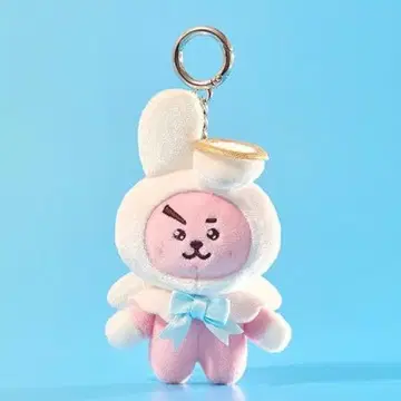 BT21 봉제 인형 COOKY 천사 봉제 인형 키링 BTS