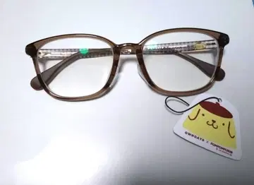 OWNDAYS x Pompompurin 갈색 안경