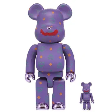 MCM x BE@RBRICK 조커 2체 세트 100% & 400%