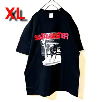 미사용 새상품 사바시스타 T셔츠 저스트 펑크 록 T셔츠 XL