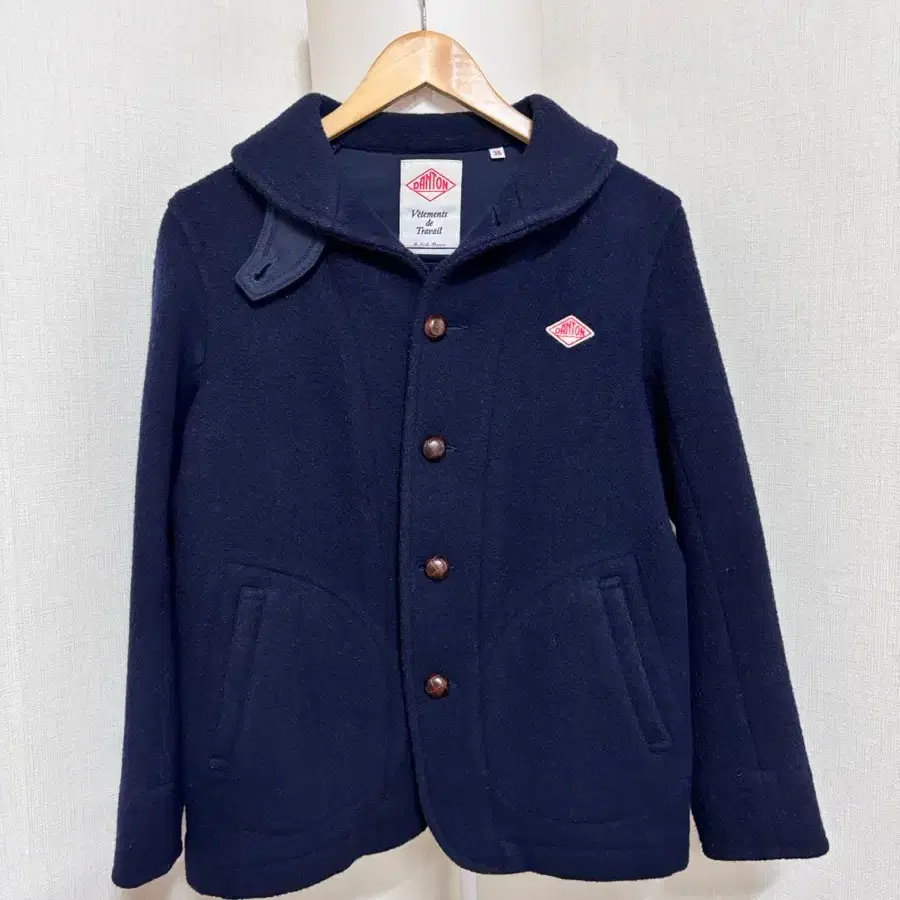 Danton Wool Light Pile Coveralls Jacket on Bunjang Global Site.