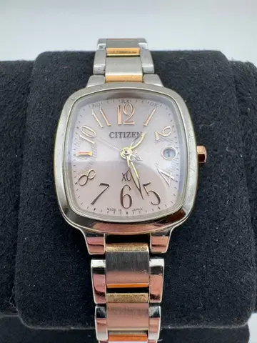 [가동] CITIZEN xC ES8014-54W eco-drive 여성용