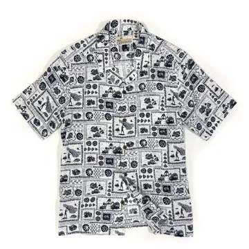 파타고니아 파타로하 반팔 셔츠 아로하 셔츠 조개 화이트 M