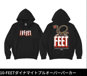 [ 10-FEET ] 후드티 블랙 L 사이즈