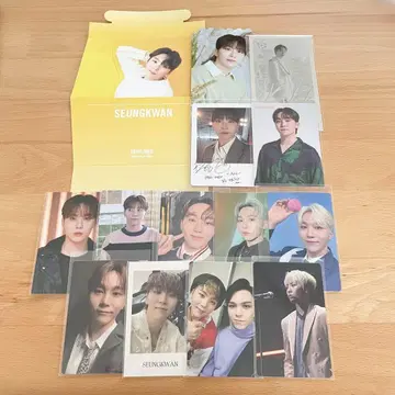 SEVENTEEN 승관 트레이딩 카드 묶음 판매