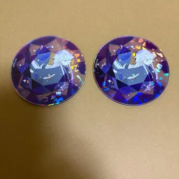 흑집사 Black Label 보석 아크릴 코스터 장의사 2개 세트 2