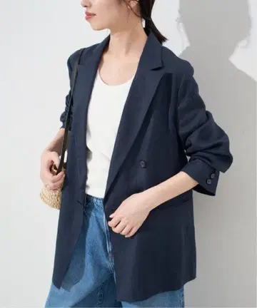 slobe iena 프렌치 린넨 자켓