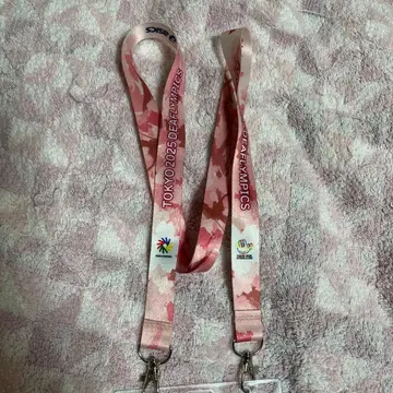 도쿄 2025 데플림픽 넥스트랩 비닐 케이스 포함