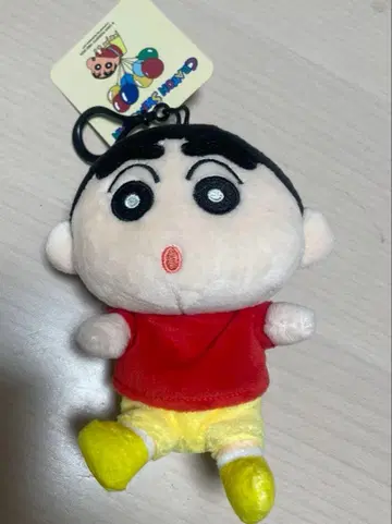 한국 한정판 짱구는 못말려(크레용 신짱) 봉제 인형 키링