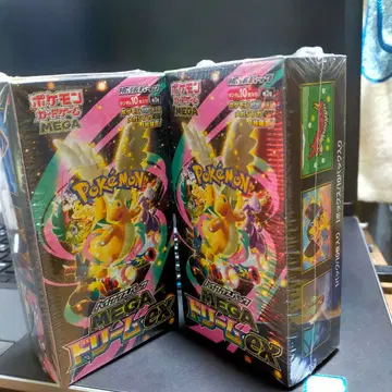 포켓몬 카드 게임 MEGA 드림 EX 미개봉 2BOX 슈링크 포함