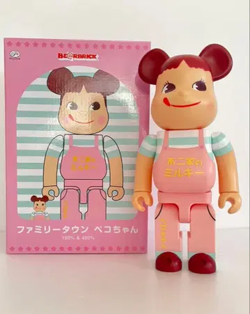 BE@RBRICK 패밀리 타운 페코짱 400% 사이즈만