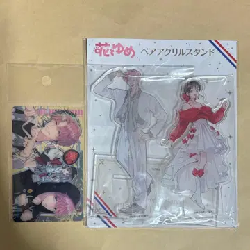 꽃과 유메전 타몬군 지금 어느 쪽!? 아크릴 스탠드 클리어 카드