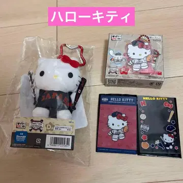 다이토 복권 사무라이 재팬 x 산리오 헬로키티 마스코트 키링