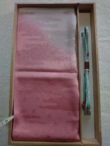 오비 장식 천과 허리띠 세트 벚꽃