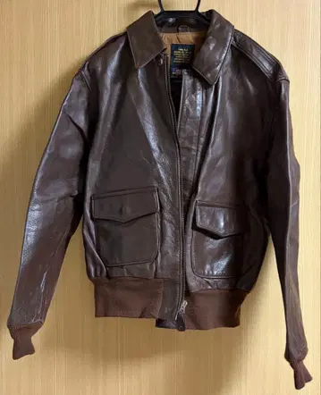 AVIREX 아비렉스 가죽 플라이트 자켓 TYPE A-2