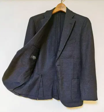 only reda super110s 트위드 자켓 네이비