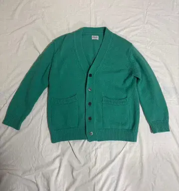 yonetomi 가디건 터콰이즈